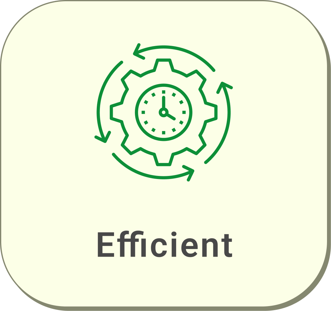 Efficient